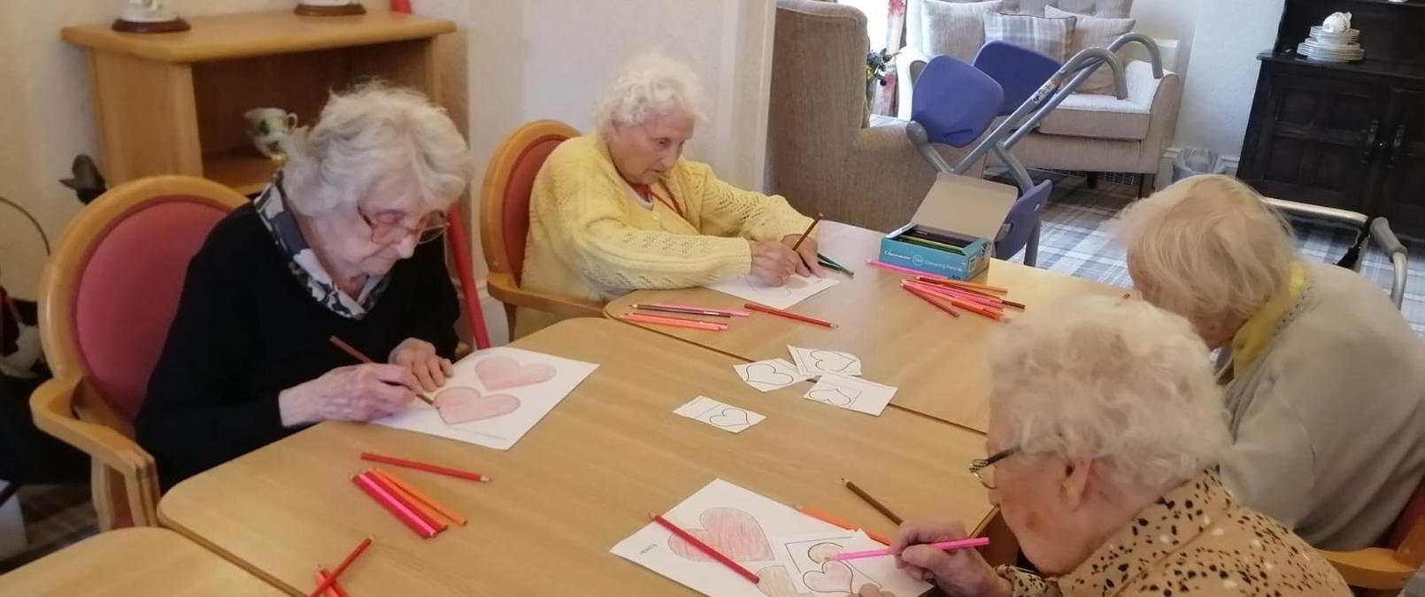 Valentines Day Colouring Activity